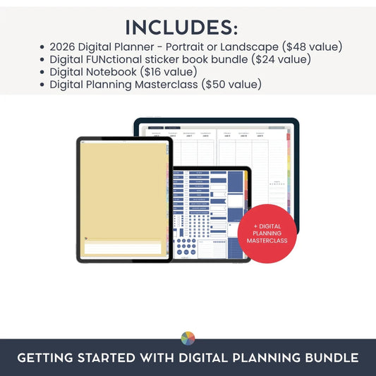 Planwell Digital Planning Essentials Bundle