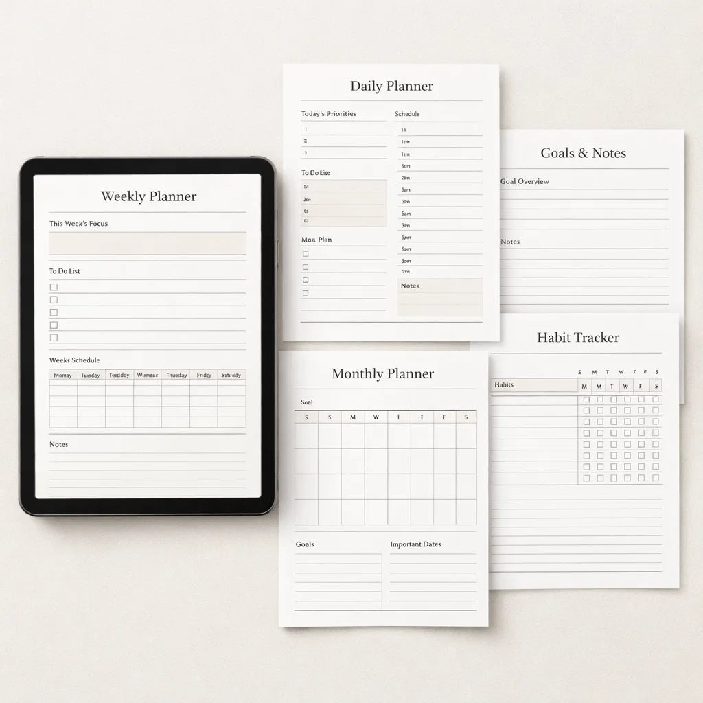 The Planwell Digital Life Organizer