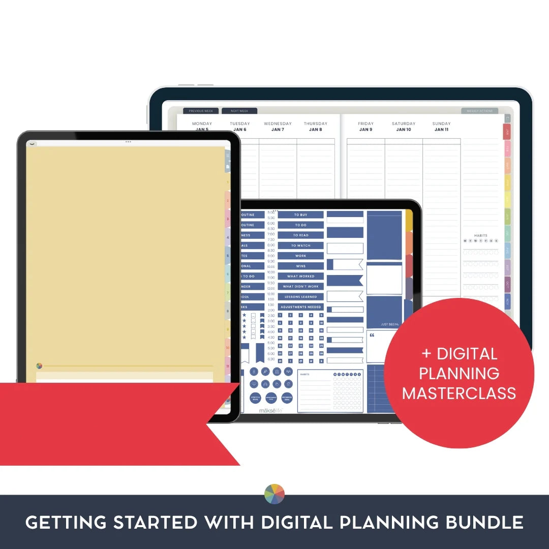 Planwell Digital Planning Essentials Bundle